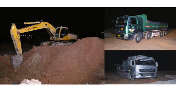 Phát hiện vụ khai thác đất trái phép ngay trong KCN Biên Hoà 1