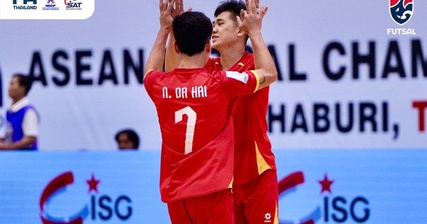 Futsal Việt Nam ra quân thuận lợi với chiến thắng "4 sao" ở giải Đông Nam Á