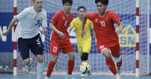 U19 futsal Việt Nam đấu với tuyển Nga tại TP HCM