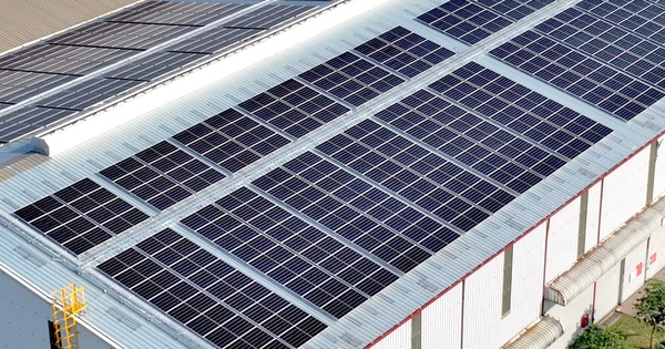 Điện mặt trời tại Cảng quốc tế Chu Lai