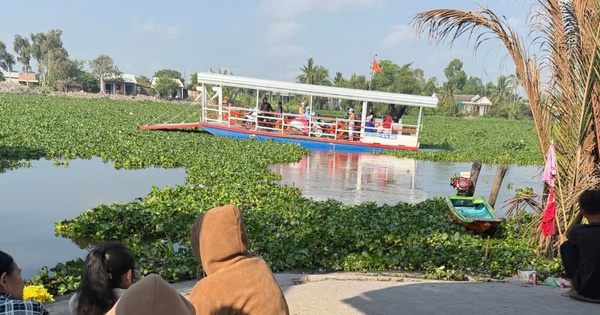 Bàng hoàng phát hiện thi thể 2 trẻ nhỏ trên sông Vàm Cỏ Tây