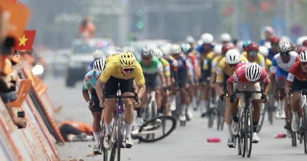 Áo Cam Nguyễn Văn Bình gặp nạn đáng tiếc tại đích đến chặng 5 Cúp truyền hình TPHCM 2026