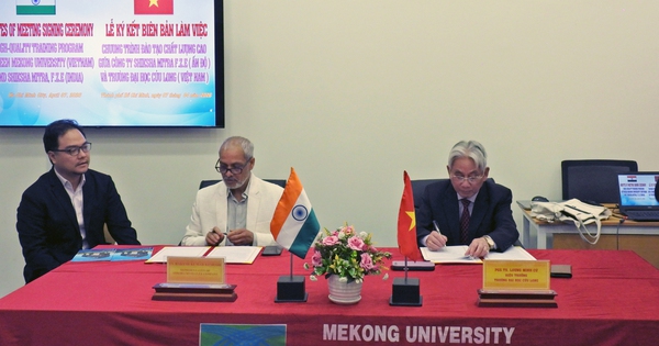 Trường ĐH Cửu Long “chốt” ngôn ngữ giảng dạy cho sinh viên Ấn Độ