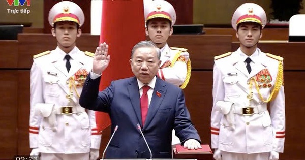 Chủ tịch nước Tô Lâm tuyên thệ nhậm chức