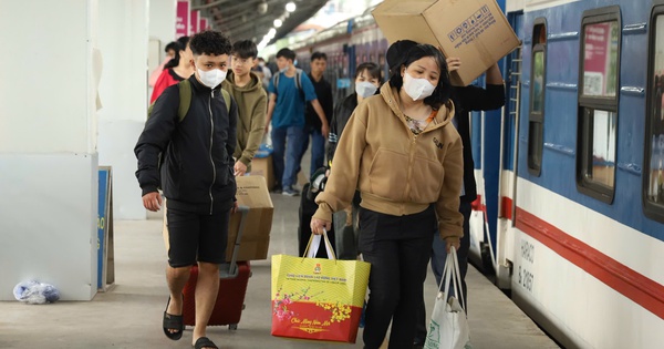 Ngành đường sắt tăng tải dịp lễ 30-4 và 1-5 sắp tới