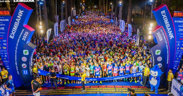 Giải chạy đêm TP HCM lần 5 trở lại, dự kiến hút 6.000 vận động viên