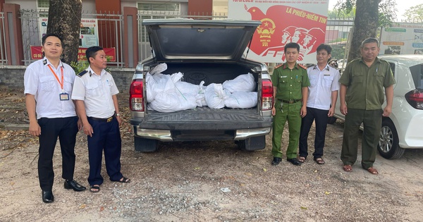 Bất ngờ khi mở các bao tải trên chiếc xe bán tải đang lưu thông trên địa bàn TPHCM