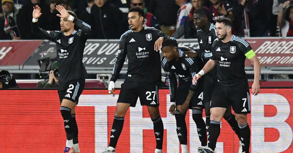 Aston Villa đại phá Bologna, áp sát bán kết Europa League