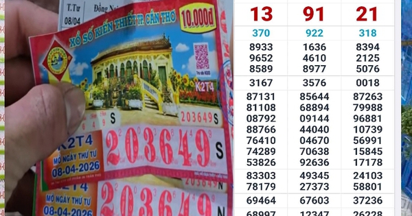 Chiều 9-4, xổ số miền Nam xác định nơi trúng 3 giải độc đắc của 3 đài