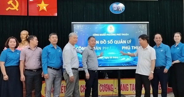 Ra mắt bản đồ số quản lý Công đoàn cơ sở