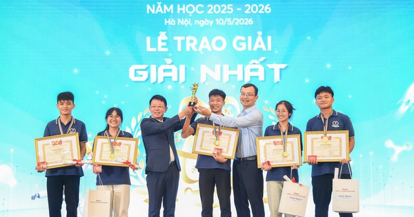 5 đội xuất sắc giành giải nhất Vô địch Quốc gia STEM, AI và Robotics