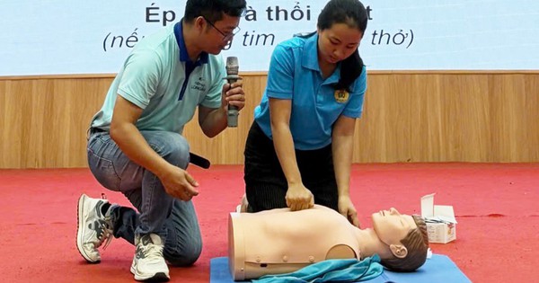 Tập huấn sơ cứu đột quỵ cho đoàn viên Công đoàn Đà Nẵng