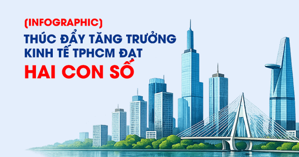 [Infographic] - Các nhóm nhiệm vụ, giải pháp thúc đẩy tăng trưởng kinh tế TPHCM đạt hai con số