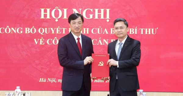 Trưởng Ban Tổ chức Thành ủy Hà Nội làm Phó Trưởng Ban Tổ chức Trung ương