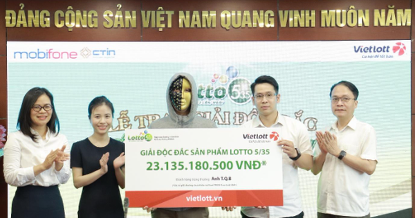 Một nhân viên ngân hàng mất ngủ khi nhận được tin trúng số Vietlott hơn 23 tỉ đồng