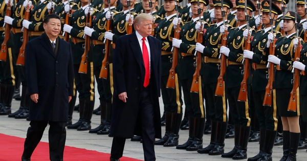 Tổng thống Mỹ Donald Trump đến Bắc Kinh