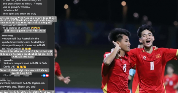 CĐV Đông Nam Á tự hào, fan Thái Lan "ghen tị" với U17 Việt Nam