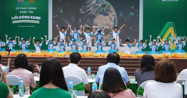 Khởi động cuộc thi toàn quốc lan tỏa lối sống xanh và năng động cho học sinh tiểu học