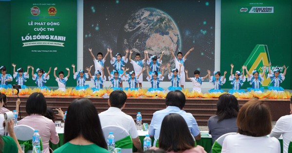 Khởi động cuộc thi toàn quốc lan tỏa lối sống xanh và năng động cho học sinh tiểu học