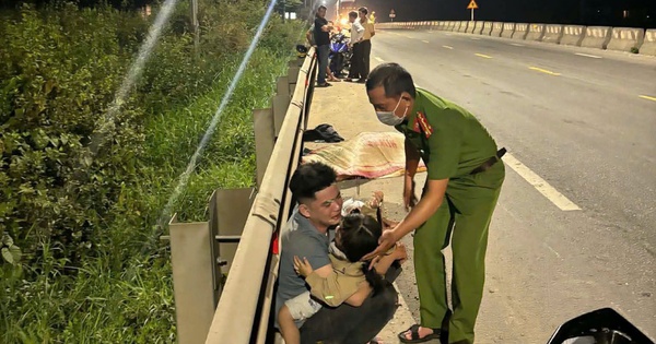 Thai phụ tử vong sau cú đánh lái tránh va chạm với ô tô