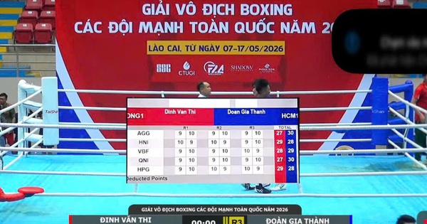 5 trọng tài cho thắng, 2 giám sát xử thua, đoàn boxing TPHCM bức xúc