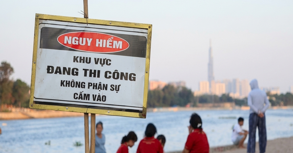 CSGT TPHCM khuyến cáo không tụ tập chụp ảnh ở khu vực "biển Gò Vấp"