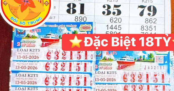 Ba giải độc đắc và an ủi xổ số miền Nam lộ diện vào chiều 14-5