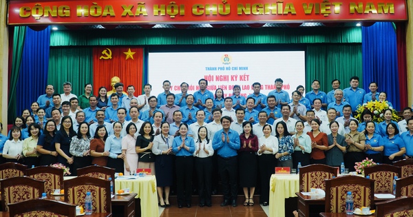 LĐLĐ TPHCM ký quy chế phối hợp với 36 địa phương khu vực Bình Dương cũ