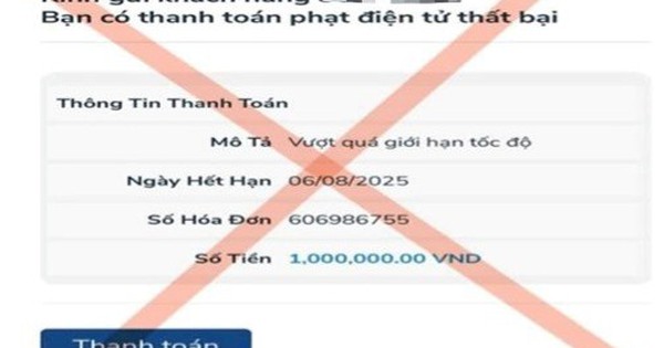 Công an nêu nguyên tắc "3 không" khi người dân nhận thông báo phạt nguội bất thường