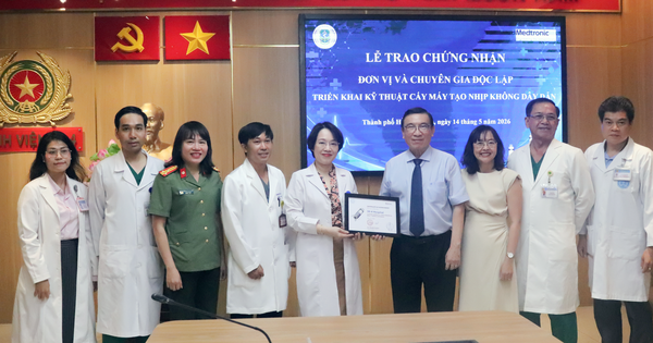 Bệnh viện 30-4 được công nhận là trung tâm độc lập về kỹ thuật tạo nhịp tim không dây