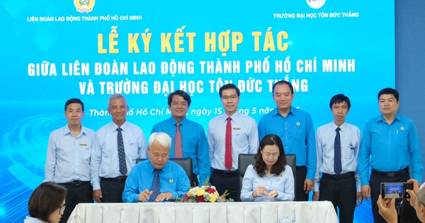 LĐLĐ TPHCM và Trường Đại học Tôn Đức Thắng hợp tác đào tạo cho người lao động