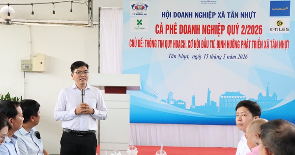 Xã cửa ngõ TPHCM cà phê cùng doanh nghiệp, mở hướng thu hút đầu tư
