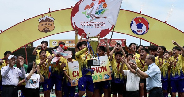 U14 Hà Nội vô địch Giải Quốc tế U14 Gia Lai 2026, vượt qua 3 đại diện Malaysia, Nhật Bản, Hàn Quốc
