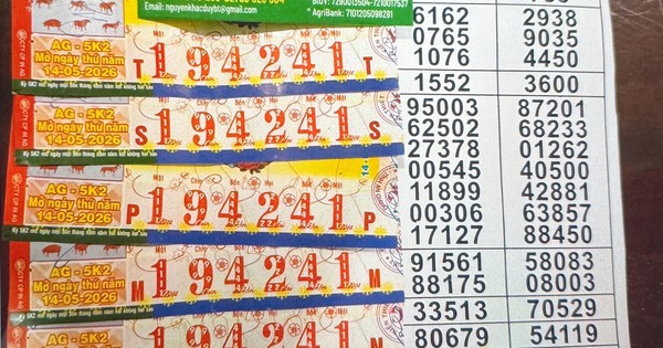 Hai giải độc đắc xổ số miền Nam xuất hiện tại TPHCM và Vĩnh Long vào chiều 15-5