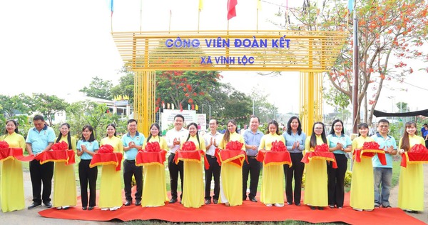 TPHCM: Khánh thành công viên 3.100 m² phục vụ người dân