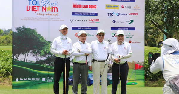 Giải Golf "Tôi yêu Việt Nam" lần 4 - năm 2026: Chung sức lan tỏa các hoạt động thiện nguyện