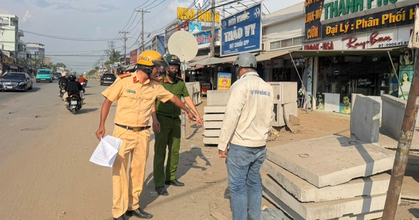 Ban Giao thông TPHCM bị phạt vì để vật liệu, đất đá cản trở giao thông