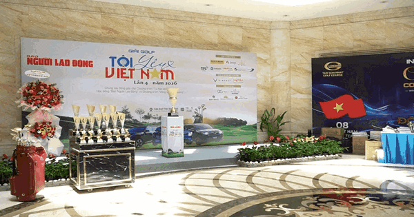 Tưng bừng Giải Golf “Tôi yêu Việt Nam” lần 4-2026