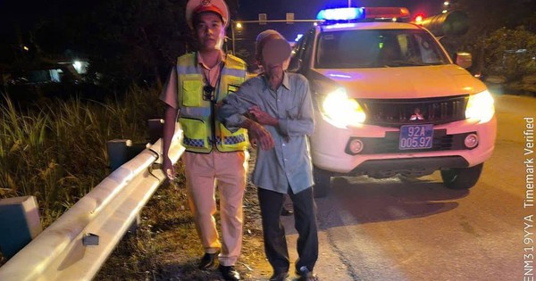 Cụ công 90 tuổi đi lạc ở Gia Lai, được phát hiện tại Đà Nẵng