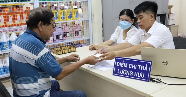 Tăng lương hưu 8% từ ngày 1-7