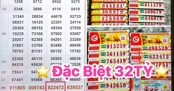 Sáng 17-5, lộ diện 2 giải độc đắc và 1 giải an ủi xổ số miền Nam
