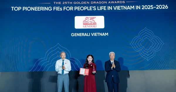 Generali Việt Nam được vinh danh tại Giải thưởng Rồng Vàng 2026