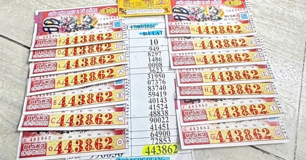 Trúng độc đắc xổ số miền Nam, khách gửi đại lý 10 triệu đồng “uống cà phê”