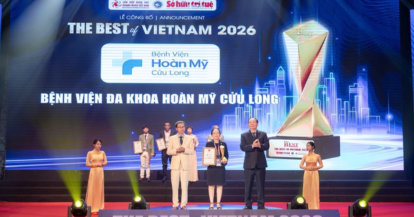 Bệnh viện Hoàn Mỹ Cửu Long lọt vào tốp 10 bệnh viện tốt nhất Việt Nam
