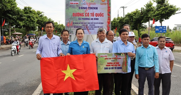 Khánh thành "Đường cờ Tổ quốc" thứ 20 tại TP Cần Thơ