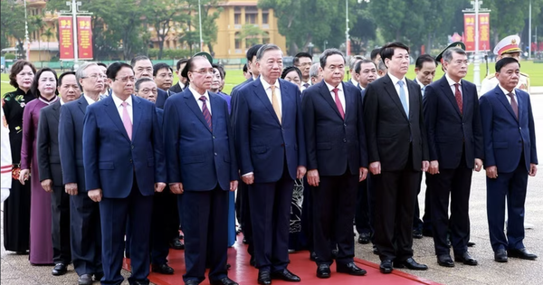 Lãnh đạo Đảng, Nhà nước vào Lăng viếng Chủ tịch Hồ Chí Minh