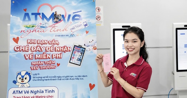 Metro Bến Thành - Suối Tiên: Triển khai “ATM vé nghĩa tình” từ ngày 5-6
