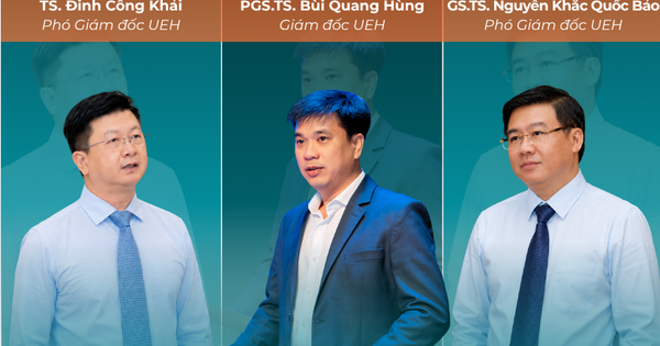 Chân dung 3 lãnh đạo vừa được bổ nhiệm của ĐH Kinh tế TPHCM