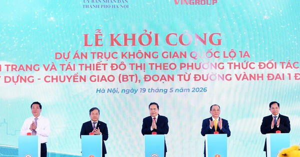 Khởi công trục không gian Quốc lộ 1A gồm 16 làn xe, vốn đầu tư gần 162.000 tỉ đồng