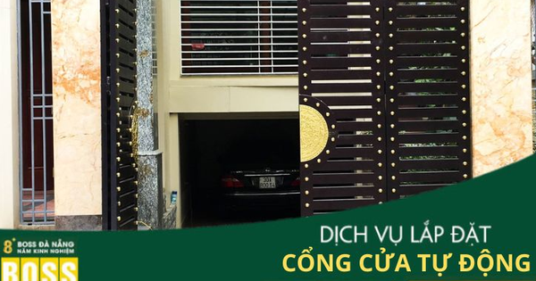 Lắp cổng tự động Đà Nẵng an toàn và tiện nghi cho nhà ở, công trình